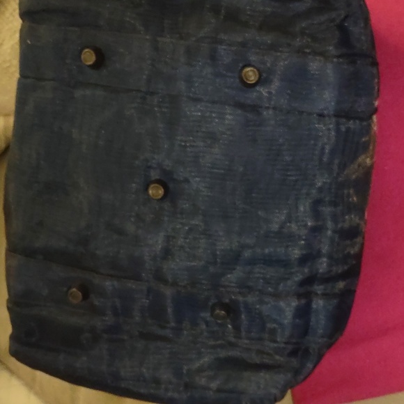 Smateria Weekender Navy Blue over night bag NWOT - Picture 8 of 14